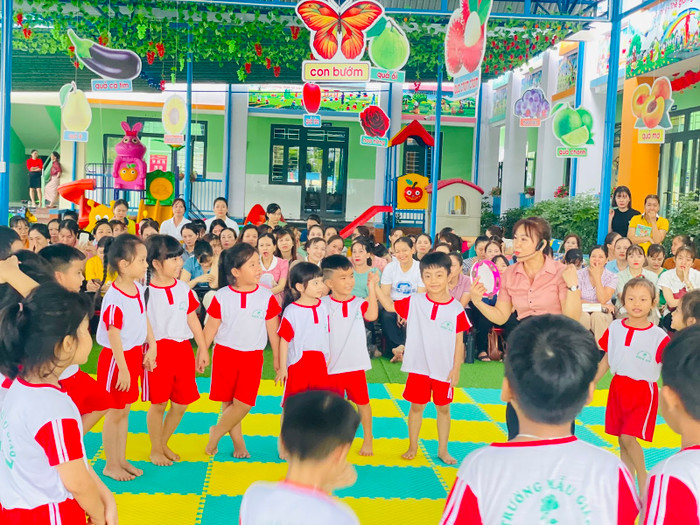 Hoạt động dạy và học cho trẻ mầm non trên địa bàn thị xã Điện Bàn, tỉnh Quảng Nam. Ảnh: NVCC. Hoạt động dạy và học cho trẻ mầm non trên địa bàn thị xã Điện Bàn, tỉnh Quảng Nam. Ảnh: NVCC.