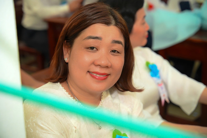 Thạc sĩ Trần Thị Thanh Vân, Trưởng Phòng Giáo dục và Đào tạo thị xã Điện Bàn, tỉnh Quảng Nam. Ảnh: NVCC chi Van TPGD TX Dien Ban.jpg