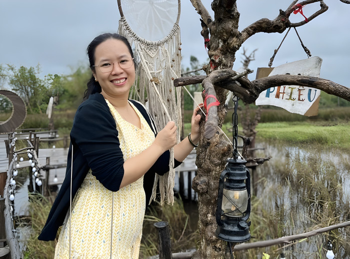 Thạc sĩ Đặng Thị Hoàng Khuê, Trưởng khoa Dinh dưỡng, Bệnh viện Đa khoa Trung ương Quảng Nam. Ảnh: NVCC thạc si (1).jpeg