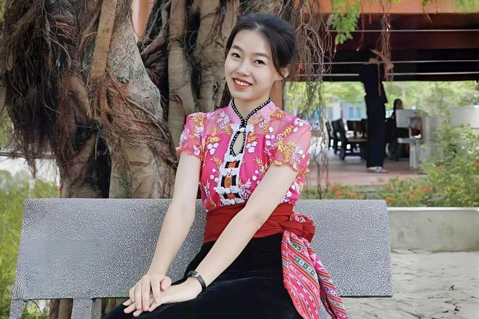 Lương Thị Hoài Thu, cựu học sinh lớp 12C2, Trường Phổ thông Dân tộc nội trú Trung học phổ thông số 2 Nghệ An. Ảnh: NVCC. hoaithu1-1462.jpeg