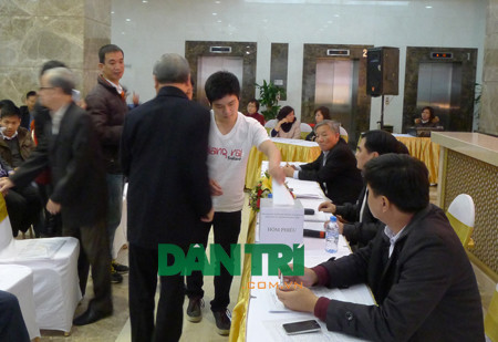 Việc bầu Ban Quản trị mới được tiến hành dân chủ, công khai, minh bạch Việc bầu Ban Quản trị mới được tiến hành dân chủ, công khai, minh bạch