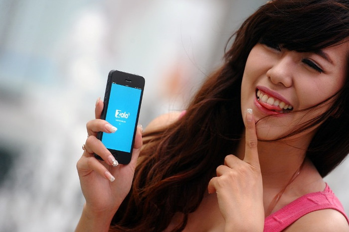 “Zalo là ứng dụng nhắn tin miễn phí mà mình yêu thích”.