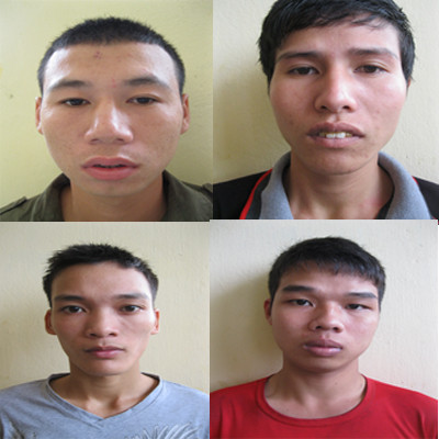 Các đối tượng trong vụ cướp Các đối tượng trong vụ cướp