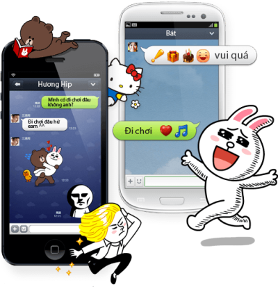 Việc dùng ứng dụng nhắn tin miễn phí như Viber, Line, Zalo, Kakao Talk trục trặc khi cước 3G tăng giá. Việc dùng ứng dụng nhắn tin miễn phí như Viber, Line, Zalo, Kakao Talk trục trặc khi cước 3G tăng giá.