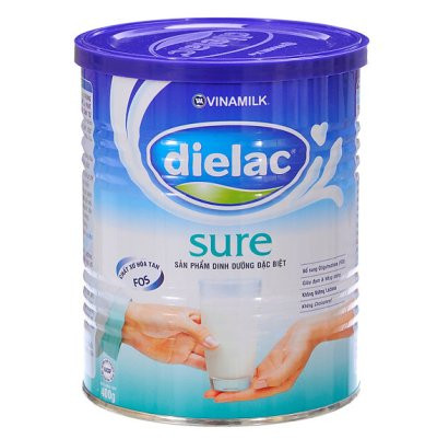 Sữa cao năng lượng Dielac Sure. Sữa cao năng lượng Dielac Sure.