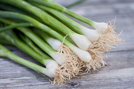 Hành có tác dụng chữa viên họng.