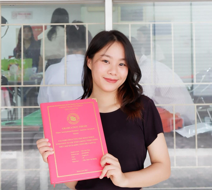 Đào Thu Thủy xuất sắc giành học bổng toàn phần Erasmus Mundus - học bổng danh giá bậc nhất châu Âu. Ảnh: NVCC. 740dedf5-58a6-4a7a-8530-d87b3884a1c7.jpg
