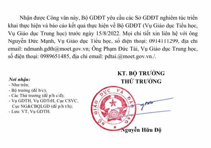 Không bố trí dạy lớp 3, 7, 10 năm học 2022-2023 với giáo viên không tham gia bồi dưỡng Chương trình giáo dục phổ thông 2018. (Ảnh: Cao Nguyên) Không bố trí dạy lớp 3, 7, 10 năm học 2022-2023 với giáo viên không tham gia bồi dưỡng Chương trình giáo dục phổ thông 2018. (Ảnh: Cao Nguyên)