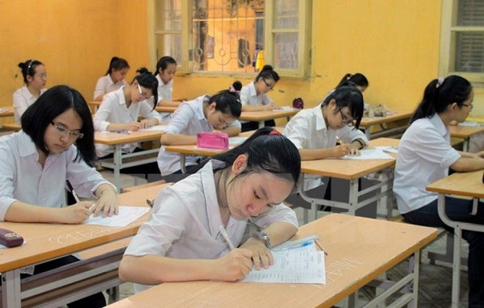 Tổ chức kiểm tra học kỳ nên tổ chức nhẹ nhàng. (Ảnh minh họa: TTXVN) kiem_tra_hki.jpg