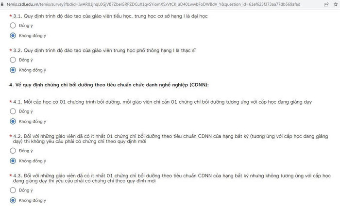 Tôi không đồng tình nhiều nội dung quy định tiêu chuẩn chức danh nghề nghiệp của Bộ Giáo dục. (Ảnh: Ánh Dương) Tôi không đồng tình nhiều nội dung quy định tiêu chuẩn chức danh nghề nghiệp của Bộ Giáo dục. (Ảnh: Ánh Dương)