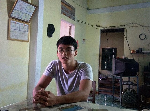 Hải Phong ước mơ trở thành một bác sỹ quân y (Ảnh: H.H) Hải Phong ước mơ trở thành một bác sỹ quân y (Ảnh: H.H)