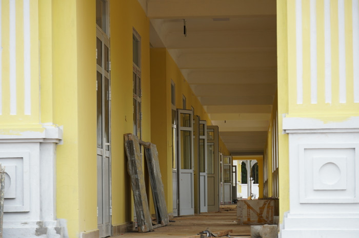 Ngôi trường mới sẽ tạo sẽ đáp ứng được yêu cầu phát triển về số lượng học sinh những năm học tới và thế mạnh để nhà trường nâng cao chất lượng giáo dục, đặc biệt là chất lượng đại trà (Ảnh: Phạm Linh) Ngôi trường mới sẽ tạo sẽ đáp ứng được yêu cầu phát triển về số lượng học sinh những năm học tới và thế mạnh để nhà trường nâng cao chất lượng giáo dục, đặc biệt là chất lượng đại trà (Ảnh: Phạm Linh)