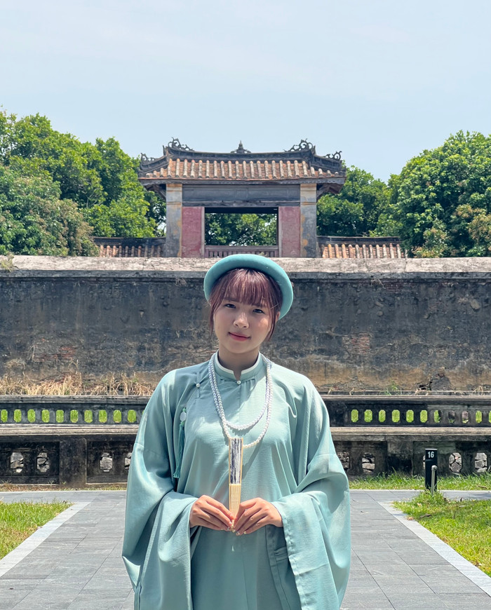 Với Thảo, hành trình du học sắp tới không chỉ giúp nâng cao học thuật mà còn mở ra cơ hội tiếp cận những nền văn hóa mới để trau dồi vốn sống thêm phong phú. ẢNh: NVCC. cabbb494-c65c-4f6f-bfe9-80afb4006573.jpeg
