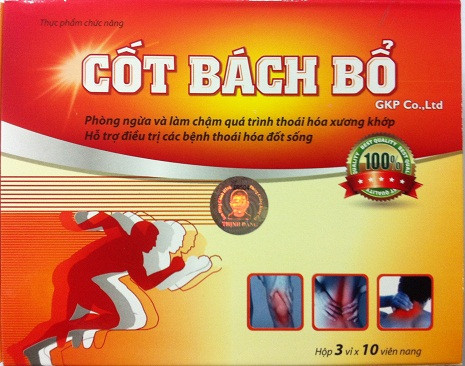 Thực phẩm chức năng Cốt Bách Bổ. Thực phẩm chức năng Cốt Bách Bổ.