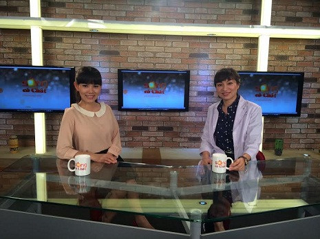 MC và chuyên gia tư vấn.