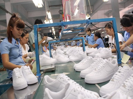 100% công nhân của Công ty TNHH Dona Pacific đã đi làm trở lại - Ảnh: Lê Lâm