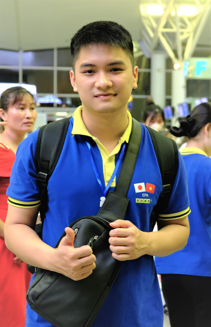 Nguyễn Trọng Đức đặt mục tiêu thi đỗ chứng chỉ chứng chỉ quốc gia của Nhật Bản về nhân viên chăm sóc. GDVN_UV4.JPG