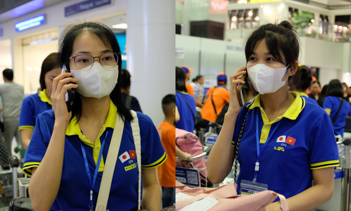 Những cuộc gọi cho người thân, gửi gắm nhiều nỗi nhớ và kỳ vọng. gdvn.jpg