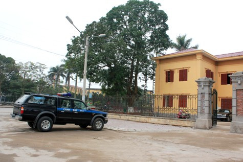 14h ngày 9/2, cơ quan công an tiếp tục buổi làm việc với hai lãnh đạo UBND huyện Tiên Lãng