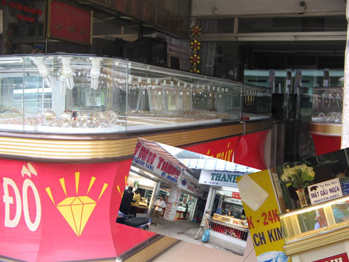 Tiệm vàng vẫn... hớ hênh, công an chào thua ảnh 1