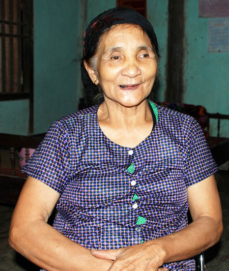 Bà Hoàng Thị Nhạc kể về lời đồn thổi ma cà rồng.