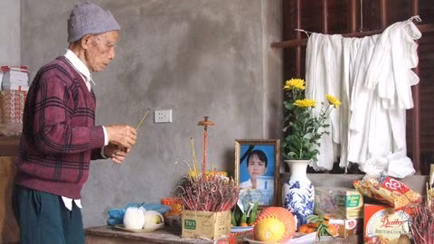 Căn nhà khang trang chưa quét vôi ve thì chủ nhân đã mất… Mong mỏi được sống trong ngôi nhà đẹp trọn vẹn của chị Quỳnh đã không thể thực hiện.