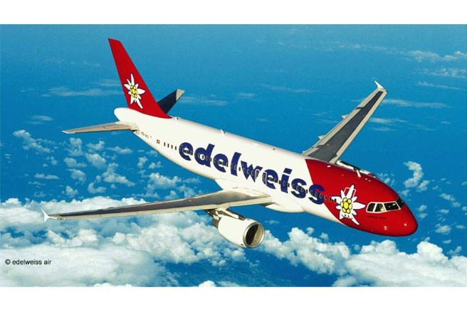 Edelweiss Air: Hãng bay Edelweiss Air đặt trụ sở ở Zurich, Thụy Sỹ, và hiện là một hãng con của Swiss Air. Edelweiss Air: Hãng bay Edelweiss Air đặt trụ sở ở Zurich, Thụy Sỹ, và hiện là một hãng con của Swiss Air.