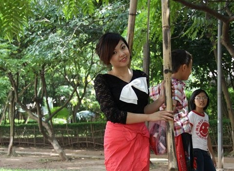 Thủ khoa Vũ Thị Thanh Huyền.