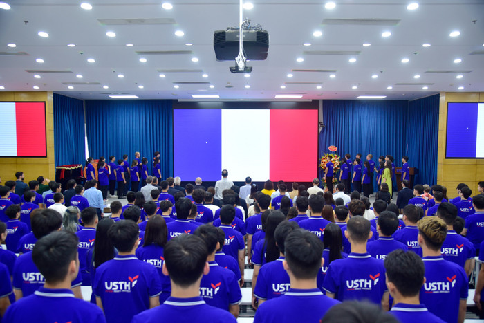 Buổi Lễ Khai giảng năm học 2024-2025 của USTH không tổ chức các tiết mục văn nghệ. _DSC9995.JPG
