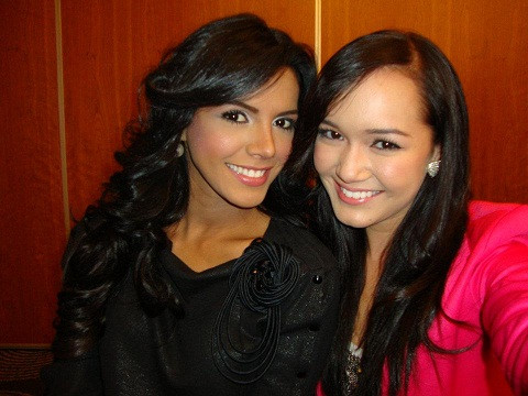 Thúy Vy và tân Hoa hậu Thế giới 2011 Thúy Vy và tân Hoa hậu Thế giới 2011