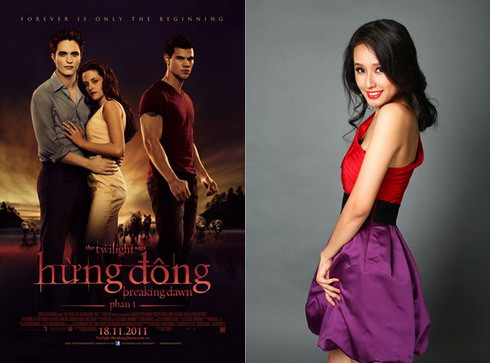 Mai Phương Thúy lần thứ ba đồng hành cùng loạt phim "Chạng vạng". Ảnh: M.S. Mai Phương Thúy lần thứ ba đồng hành cùng loạt phim