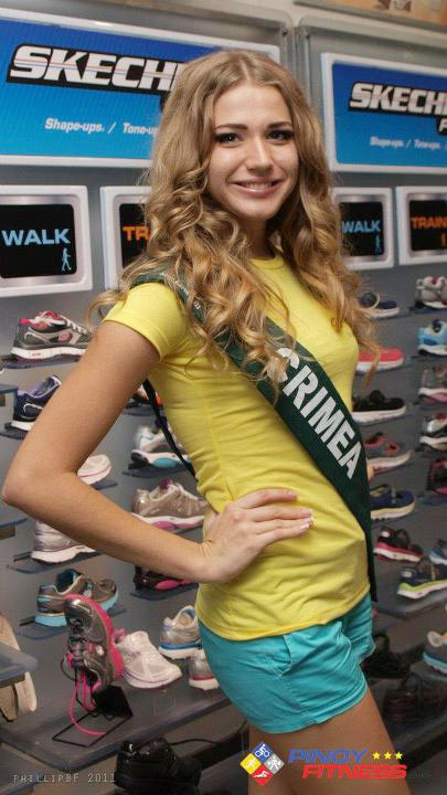 Thí sinh HH Trái Đất hí hửng đi mua sắm, Làng sao, Hoa hau trai dat 2011, hoa hau trai dat, hoa hau, Miss Earth, bao phu nu