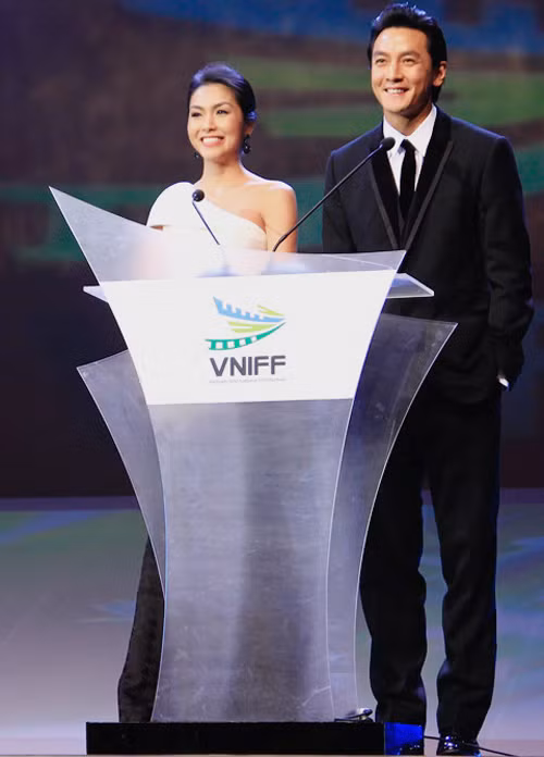 Ngô Ngạn Tổ cùng Tăng Thanh Hà tại VNIFF