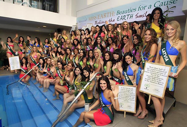 Thí sinh HH Trái đất gợi cảm với bikini, Thời trang, hoa hau trai dat, phan thi mo, thai ha,