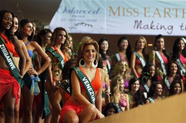 Thí sinh HH Trái đất gợi cảm với bikini, Thời trang, hoa hau trai dat, phan thi mo, thai ha,