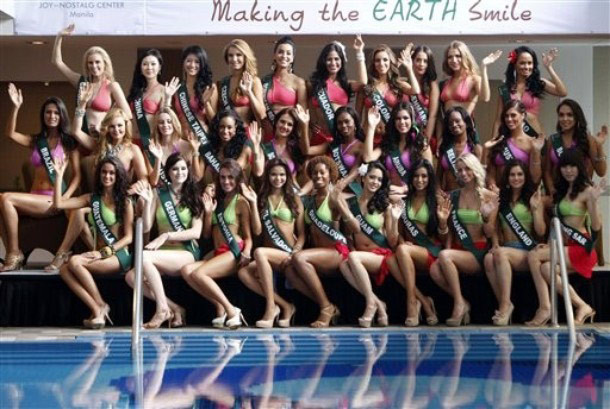 Thí sinh HH Trái đất gợi cảm với bikini, Thời trang, hoa hau trai dat, phan thi mo, thai ha,
