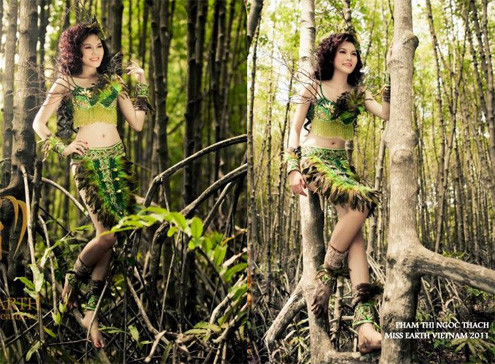 Phạm Thị Ngọc Thạch của Việt Nam là một trong số những thí sinh được cử dự thi