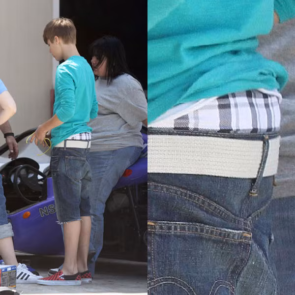 Justin Bieber nghiện... tụt quần? ảnh 19
