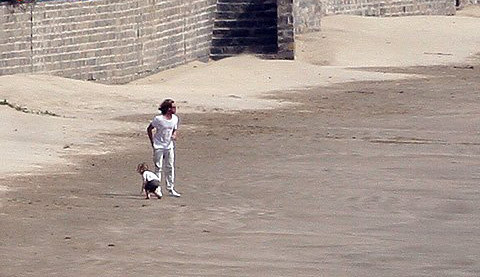 Brad Pitt luôn để mắt tới các con