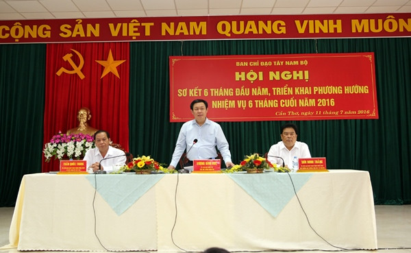 Phó Thủ tướng Vương Đình Huệ cho rằng đây là những con số đáng mừng!