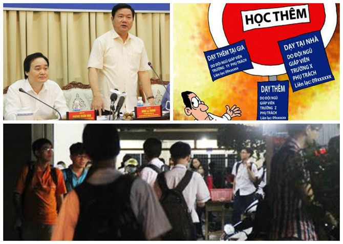 Thành phố Hồ Chí Minh kiên quyết: "nếu giáo viên vi phạm dạy thêm sẽ đuổi việc" (Ảnh: vov.vn). Thành phố Hồ Chí Minh kiên quyết: "nếu giáo viên vi phạm dạy thêm sẽ đuổi việc" (Ảnh: vov.vn).