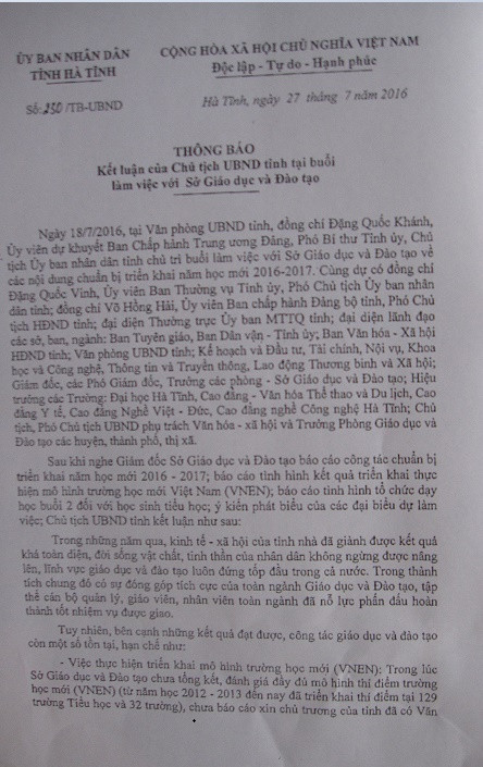 Những "lỗi cơ bản" của VNEN mà Bộ trưởng Nhạ có thể chưa biết! ảnh 3 Những "lỗi cơ bản" của VNEN mà Bộ trưởng Nhạ có thể chưa biết! ảnh 3