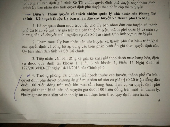 Mua sắm từ 20 triệu đồng trở lên phải có sự phê duyệt của Phòng Tài chính – Kế hoạch nhưng các trường lại… làm thay. Mua sắm từ 20 triệu đồng trở lên phải có sự phê duyệt của Phòng Tài chính – Kế hoạch nhưng các trường lại… làm thay.