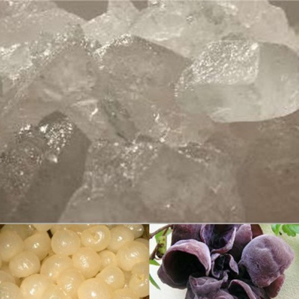 54. Long nhãn 50g, mộc nhĩ đen 3g, đường phèn vừa đủ cho cả 3 thứ vào đun sôi kỹ rồi uống. 54. Long nhãn 50g, mộc nhĩ đen 3g, đường phèn vừa đủ cho cả 3 thứ vào đun sôi kỹ rồi uống.