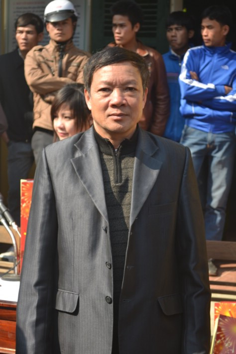 Ông Là Văn Chanh Chủ tịch xã Quài Nưa gửi lời cảm ơn đến đoàn.