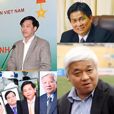 Điểm danh những 'sếp lớn' ngân hàng dính phải 