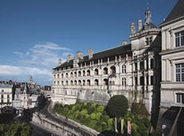 Lâu đài Blois, địa điểm của thư viện dưới thời François I.