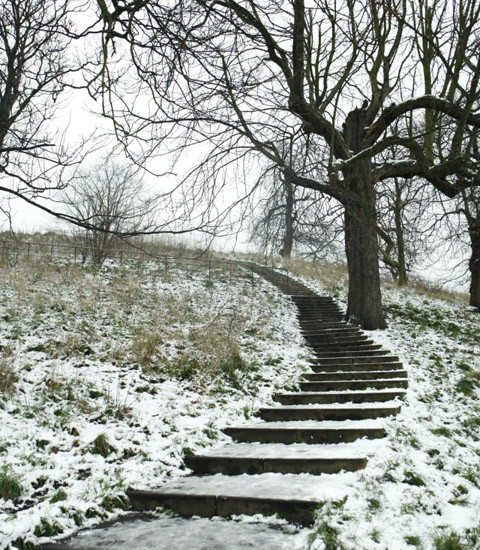 Lối lên đồi ở công viên Greenwich. Lối lên đồi ở công viên Greenwich.