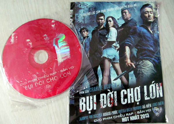 Đĩa lậu phim "Bụi đời Chợ Lớn" được phát tán tràn lan