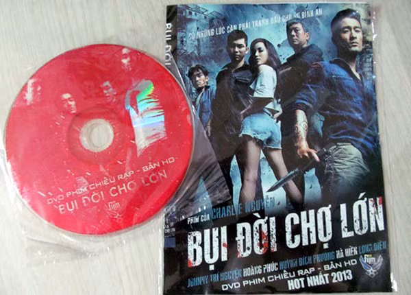 Đĩa lậu phim "Bụi đời Chợ Lớn" được phát tán tràn lan